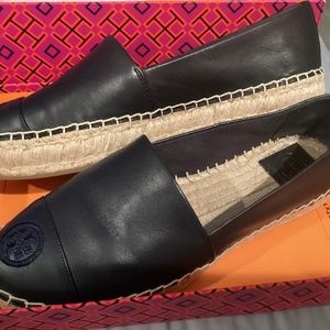 Tory Burch espadrille navy blue 7.5